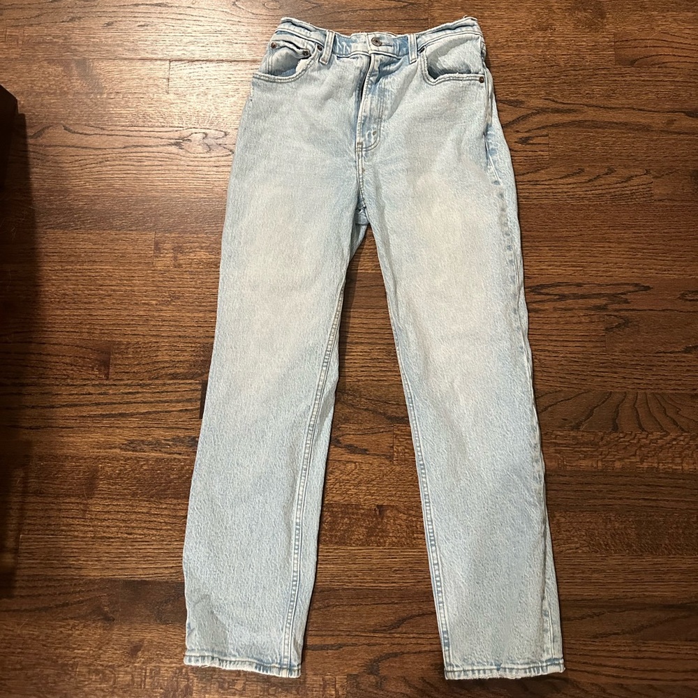 Abercrombie & Fitch Light Wash Denim Jeans